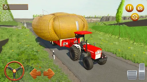 Скриншот 1 — Tractor Farming Games 2026