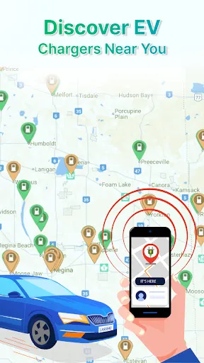 Скриншот 2 — EV charging stations Map Trip