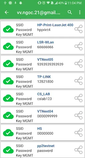 Скриншот 4 — Показать пароль WiFi