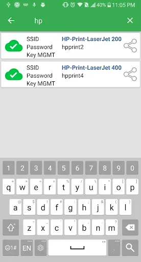 Скриншот 5 — Показать пароль WiFi