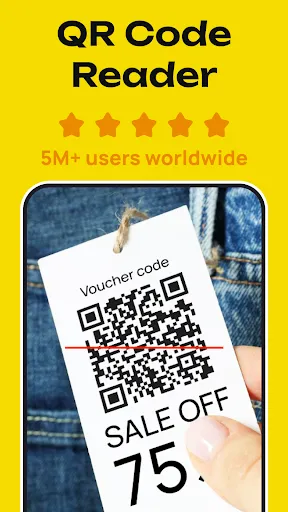 Скриншот 1 — QR Code Scanner Barcode Reader