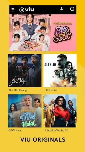 Скриншот 1 — Viu: Dramas, TV Shows & Movies