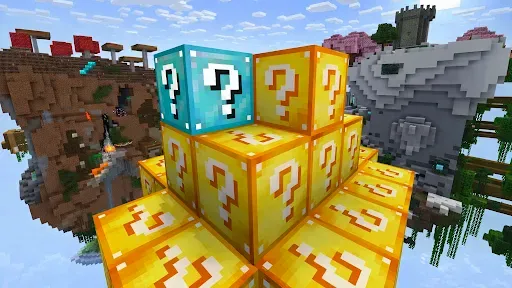 Скриншот 2 — One Block Sky Survival Craft