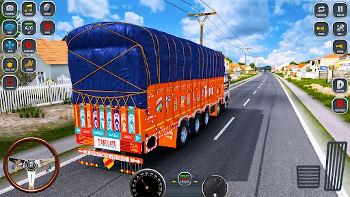 Скриншот 3 — Indian Truck Offroad Cargo 3D