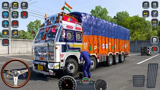 Скриншот 8 — Indian Truck Offroad Cargo 3D