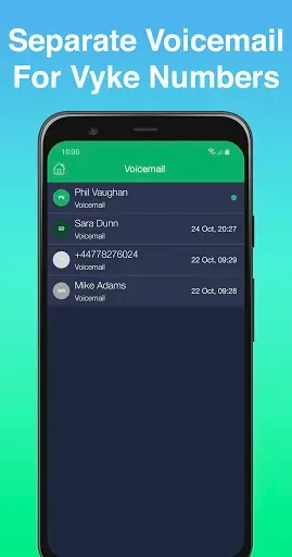 Скриншот 7 — Vyke: Second Phone/2nd Line