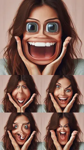 Скриншот 1 — Funny Face Filters Live Camera