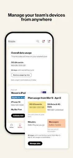 Скриншот 3 — My Verizon For Business