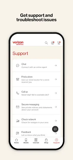 Скриншот 6 — My Verizon For Business