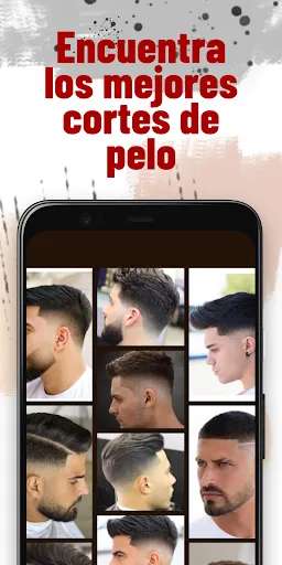 Скриншот 1 — Cortes de pelo hombres 2026