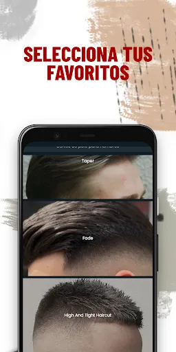 Скриншот 2 — Cortes de pelo hombres 2026