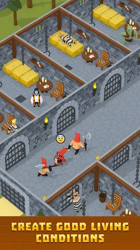 Скриншот 3 — Idle Medieval Prison Tycoon
