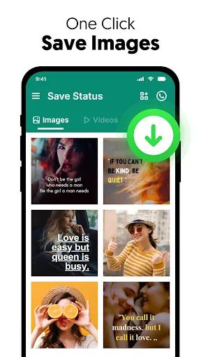 Скриншот 1 — Save Video Status - Status App