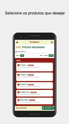 Скриншот 2 — Pizzaria Nova Bella Napoli