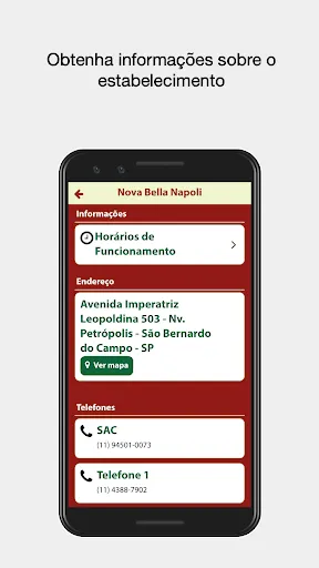 Скриншот 3 — Pizzaria Nova Bella Napoli