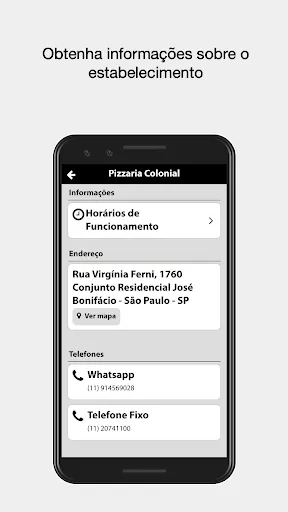 Скриншот 3 — Pizzaria Colonial
