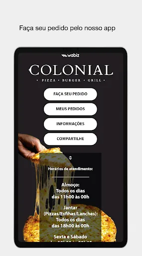 Скриншот 7 — Pizzaria Colonial
