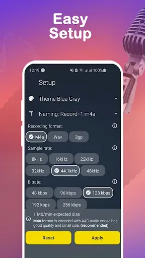 Скриншот 4 — HD Voice Recorder: Voice Memos