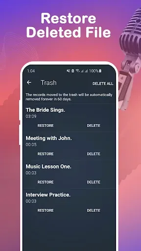 Скриншот 6 — HD Voice Recorder: Voice Memos