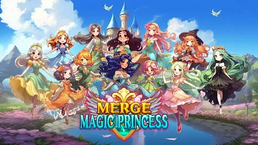 Скриншот 1 — Merge Magic Princess