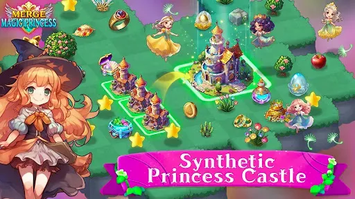 Скриншот 2 — Merge Magic Princess