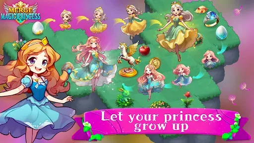 Скриншот 4 — Merge Magic Princess