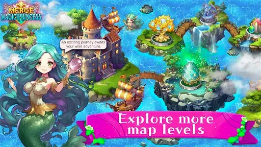 Скриншот 6 — Merge Magic Princess