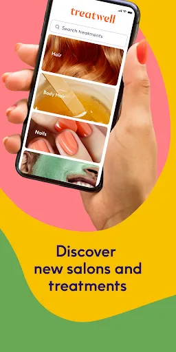Скриншот 1 — Treatwell: Hair & Beauty
