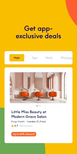 Скриншот 3 — Treatwell: Hair & Beauty