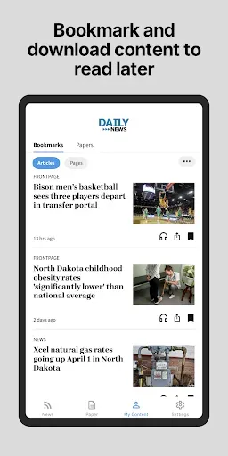 Скриншот 4 — Wahpeton Daily News Media
