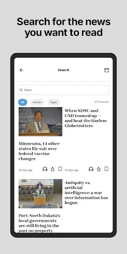 Скриншот 5 — Wahpeton Daily News Media