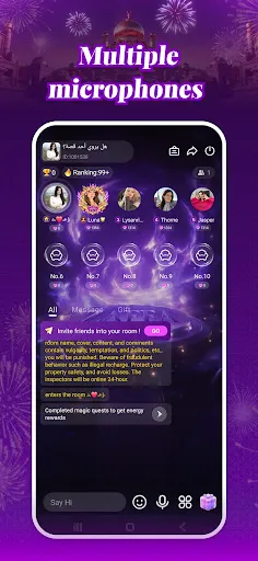 Скриншот 3 — ZaffaLive - Voice Chat Room