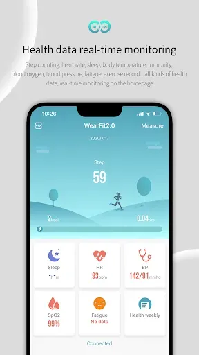 Скриншот 1 — WearFit2.0