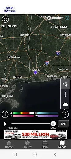Скриншот 3 — FOX10 Weather Mobile Alabama