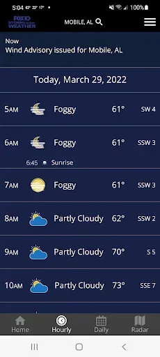 Скриншот 5 — FOX10 Weather Mobile Alabama