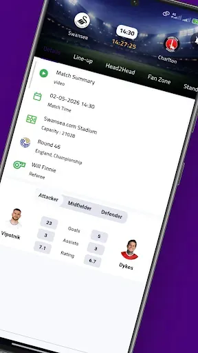 Скриншот 2 — كورة لايف – بث مباشر للمباريات