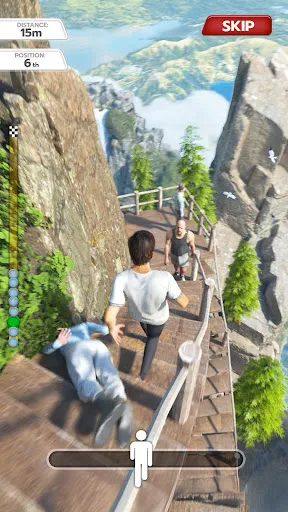 Скриншот 2 — Walk King - Race on Stairs