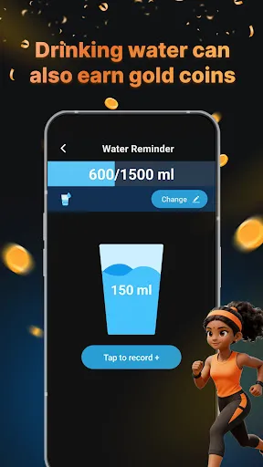 Скриншот 4 — Walk2Cash:Real Cash Rewards
