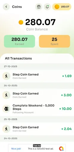 Скриншот 5 — Walk Wallet