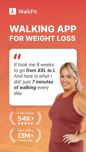 Скриншот 1 — Weight Loss Walking: WalkFit