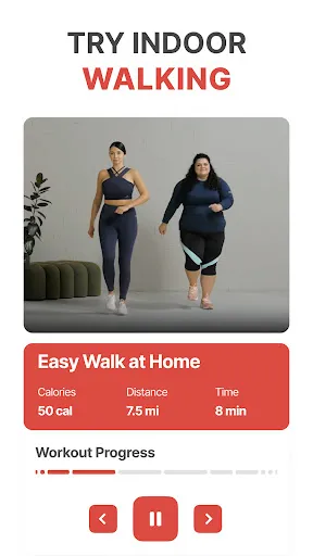 Скриншот 4 — Weight Loss Walking: WalkFit