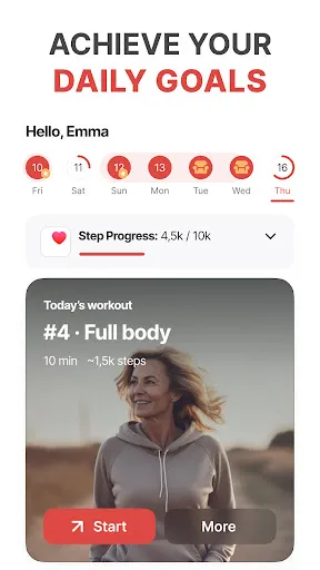 Скриншот 5 — Weight Loss Walking: WalkFit