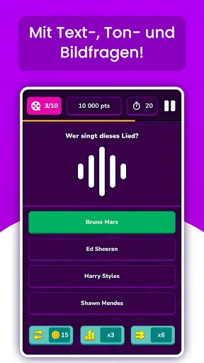 Скриншот 3 — Quizit - Trivia Deutsch