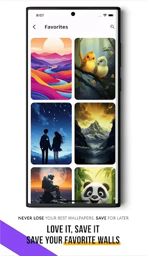 Скриншот 2 — Ai Wallpapers : WallArt