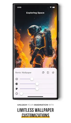 Скриншот 4 — Ai Wallpapers : WallArt