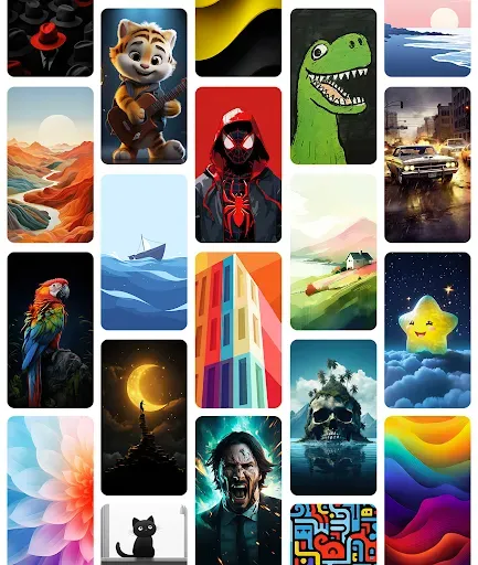 Скриншот 6 — Ai Wallpapers : WallArt