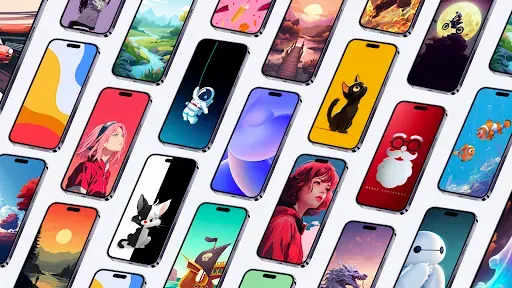 Скриншот 1 — Wallbyte - 4K, HD Wallpapers