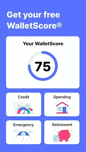 Скриншот 2 — WalletHub: Credit & Budgeting