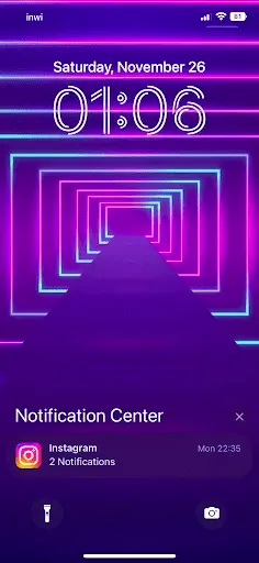 Скриншот 2 — Neon Color Wallpaper 4k