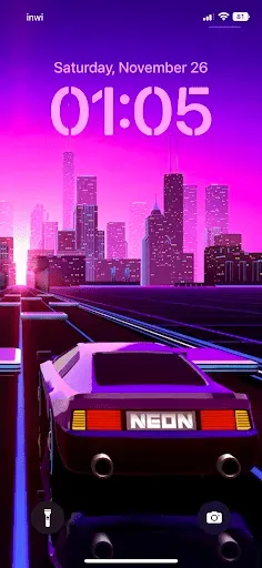 Скриншот 4 — Neon Color Wallpaper 4k